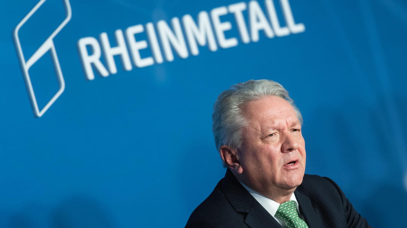 Konzernchef Armin Papperger: Rheinmetall will neue Mitarbeiter einstellen.