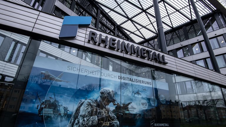 Die Firmenzentrale von Rheinmetall: Der Rüstungskonzern kann sich über neue Aufträge freuen.