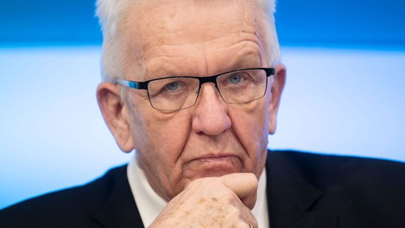 "Einen solchen Umgang mit den Ländern hat es noch nie gegeben": Winfried Kretschmann.