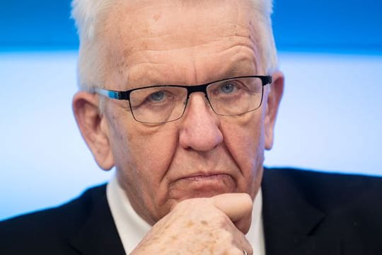 "Einen solchen Umgang mit den Ländern hat es noch nie gegeben": Winfried Kretschmann.