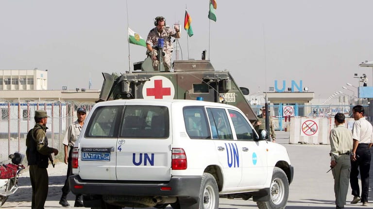 Unama-Sitz in Kabul: Die Mission der UN wurde verlängert.