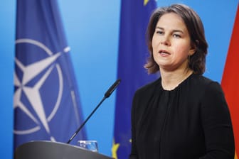 Annalena Baerbock (Grüne): Die Außenministerin sichert aufgrund der hohen Flüchtlingszahlen Moldau Unterstützung zu.