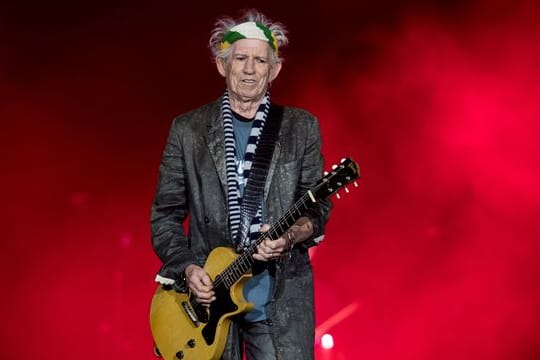 Keith Richards hat allen Grund zum Feiern.