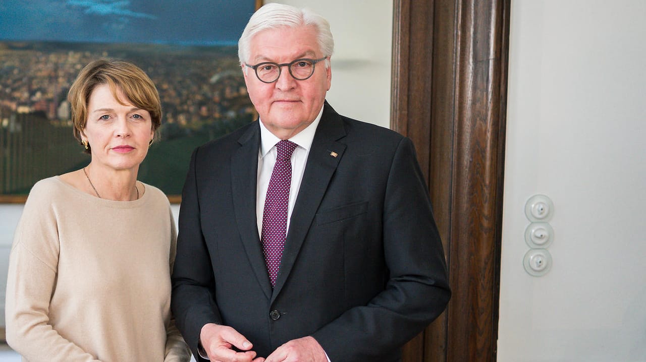 Elke Büdenbender mit ihrem Mann Frank-Walter Steinmeier: Das Paar an der Spitze der Bundesrepublik Deutschland.