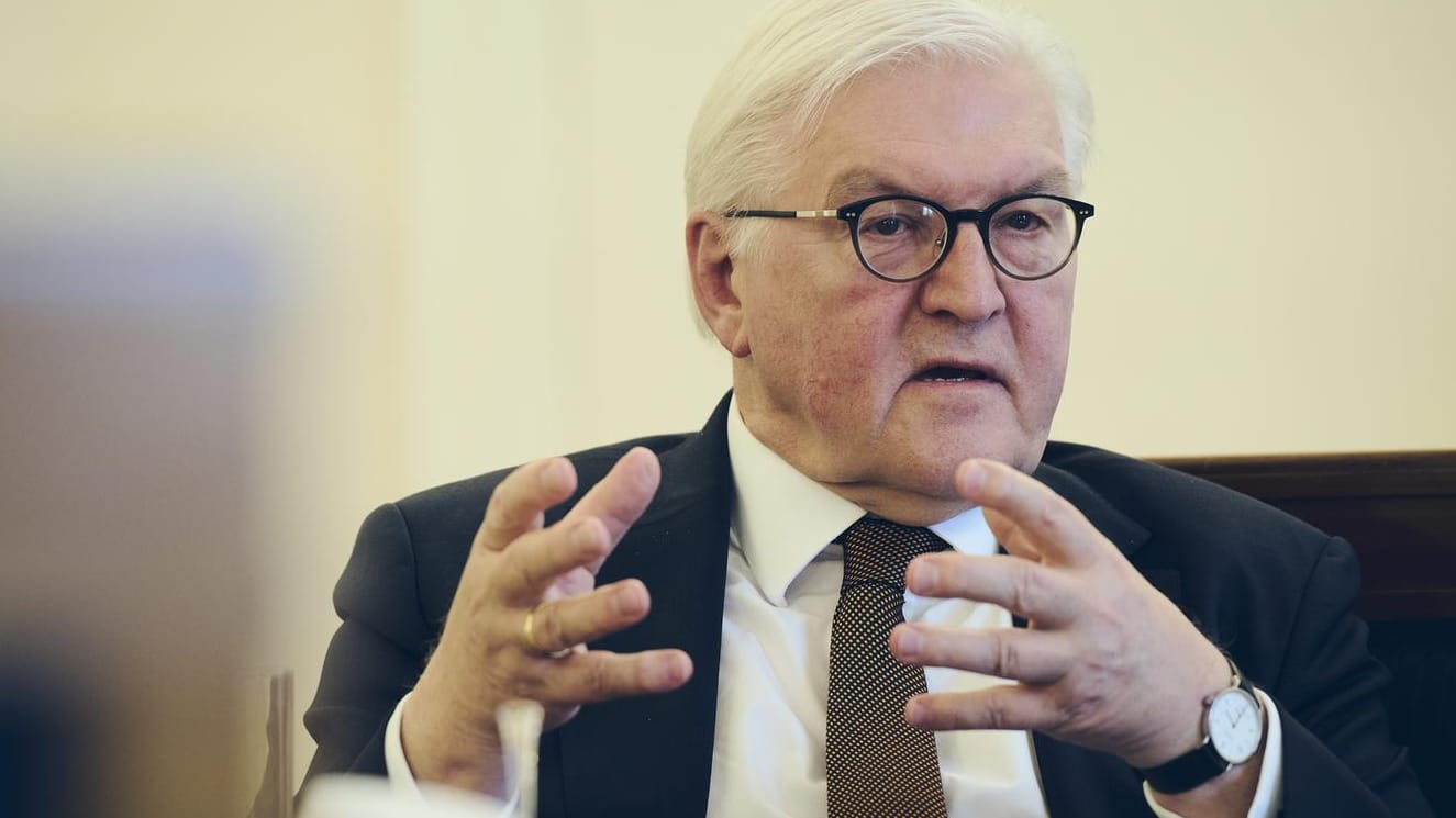 Bundespräsident Frank-Walter Steinmeier: "Wir sollten ruhig mit etwas mehr Selbstbewusstsein in die Zukunft gehen."