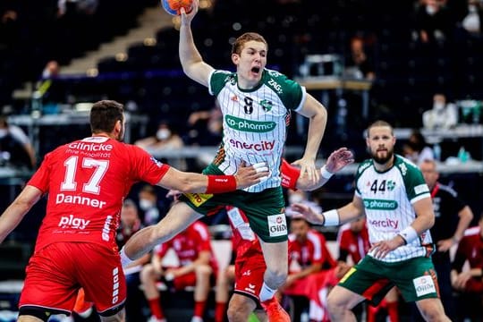 Hannovers Veit Mävers (M) fällt für das DHB-Länderspiel gegen Ungarn aus.