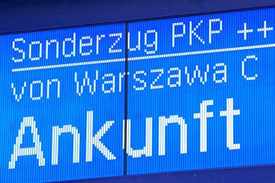 Ukraine-Konflikt - Sonderzüge aus Polen