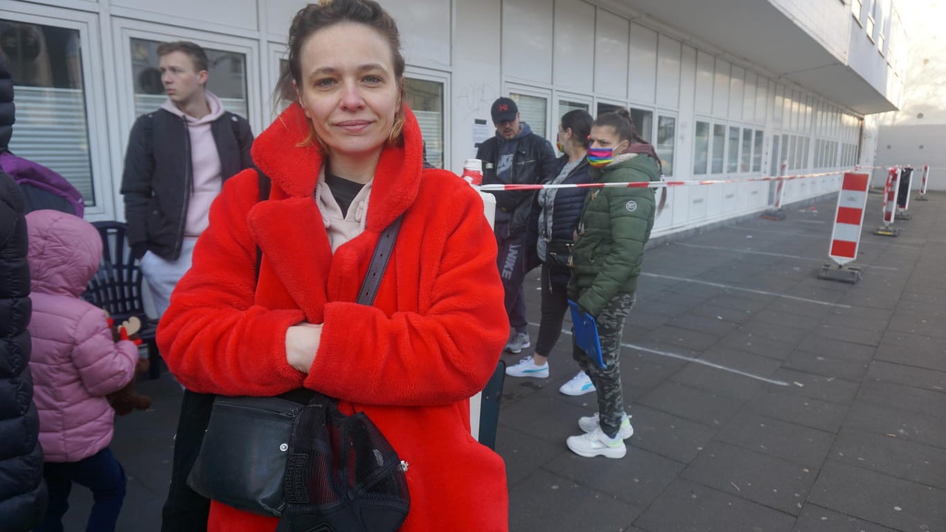 Die 38-jährige Svetlana: Sie flüchtete aus Kiew nach Dortmund.