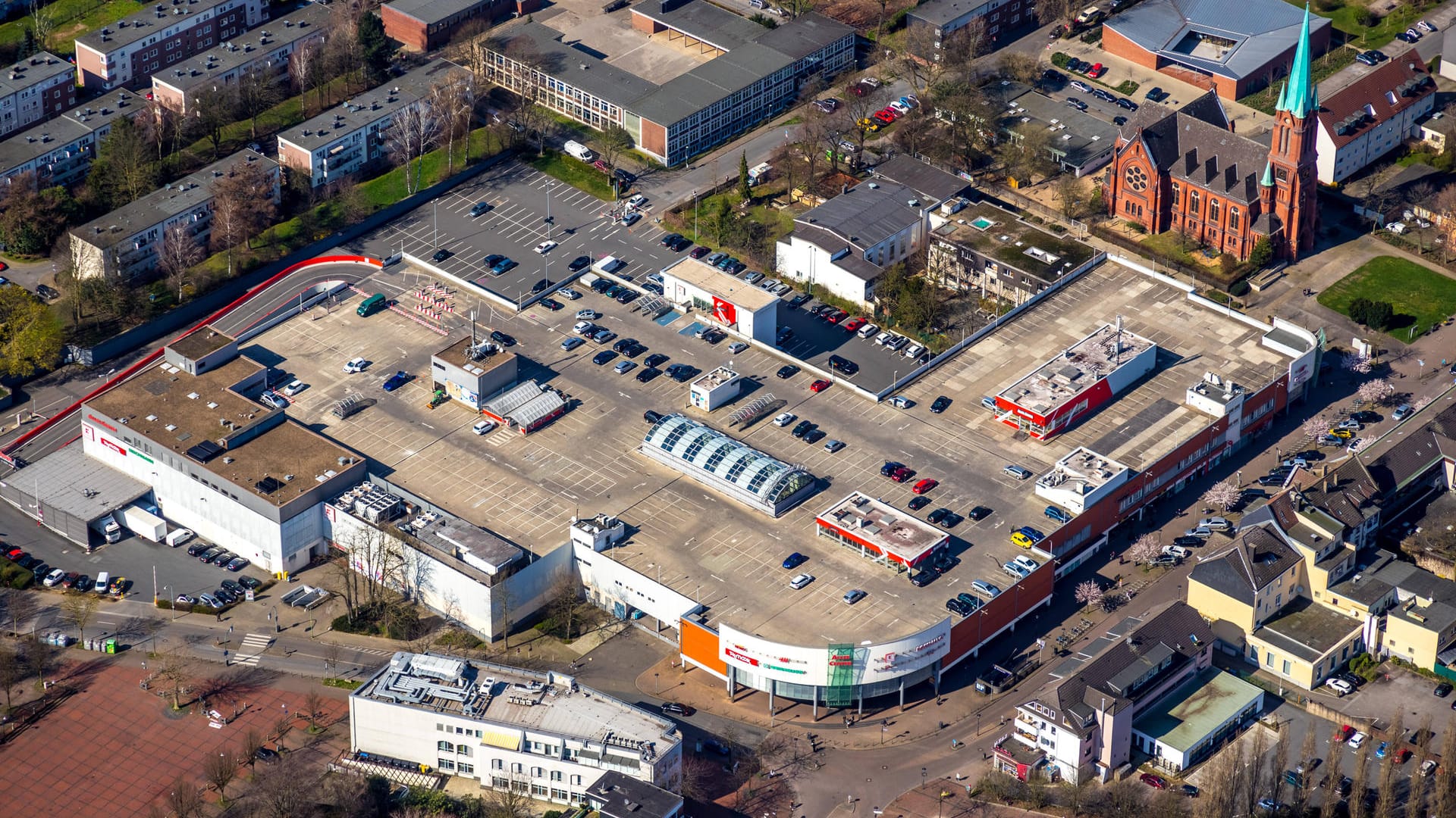 Allee-Center Essen (Archivbild): Auch hier fiel der Strom aus. Allee-Center Essen (Archivbild): Auch hier fiel der Strom aus.