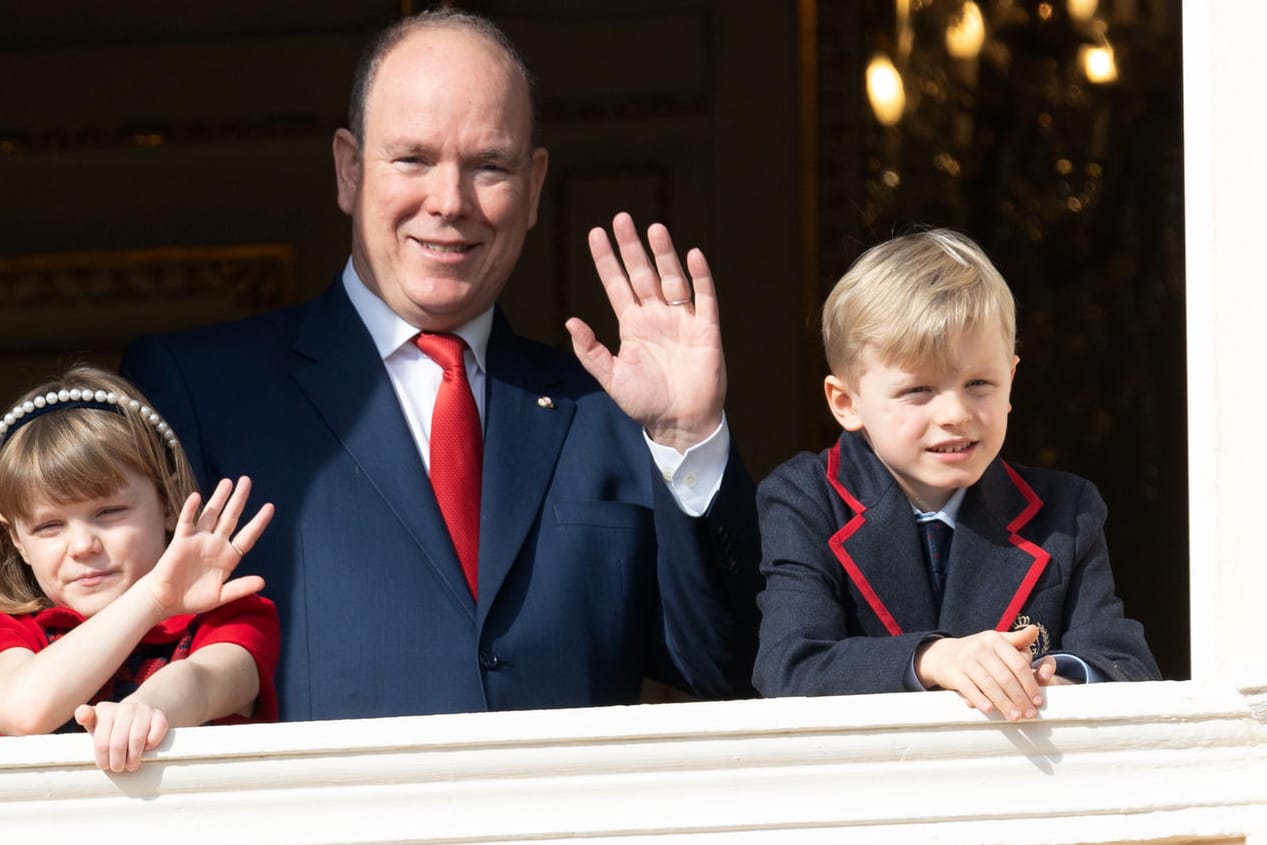 Fürst Albert II. kümmerte sich in den vergangenen Monaten allein um seine Zwillinge.