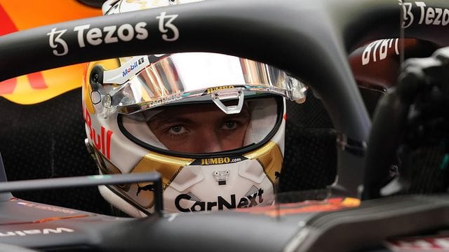 Ist in Bahrain der Gejagte: Formel-1-Weltmeister Max Verstappen.