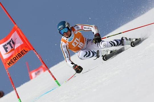 Alexander Schmid fuhr beim Riesenslalom in Courchevel auf den 18.