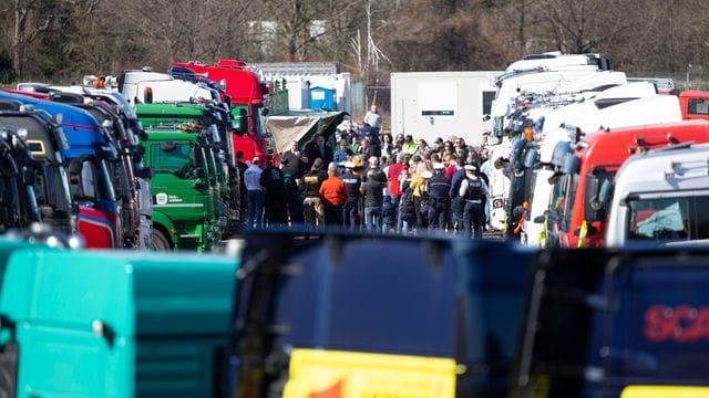 "Diesel-Demo" in Bergheim