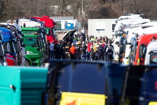 "Diesel-Demo" in Bergheim