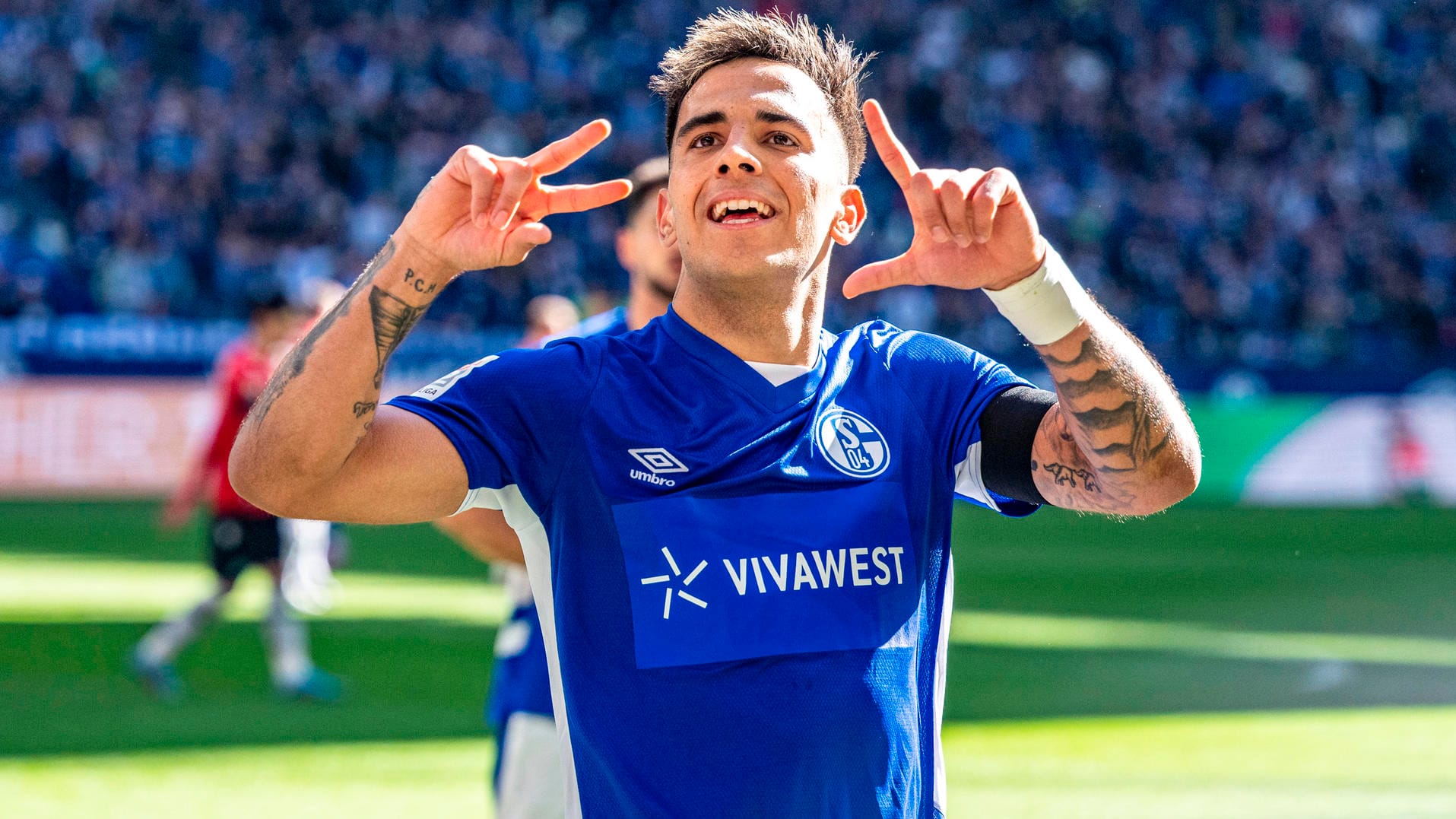 Rodrigo Zalazar: Der Mittelfeldspieler brachte Schalke erneut in Führung.