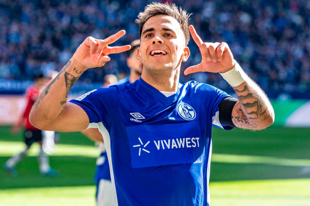 Rodrigo Zalazar: Der Mittelfeldspieler brachte Schalke erneut in Führung.