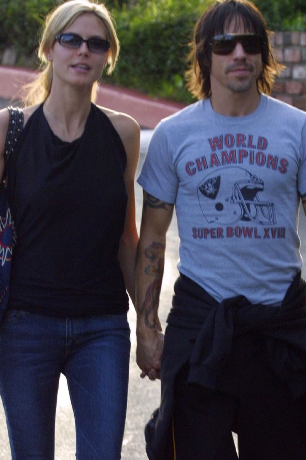 2003: Bevor sich Heidi Klum in Seal verliebte, war das Model mehrere Wochen mit Red-Hot-Chili-Peppers-Star Anthony Kiedis liiert.