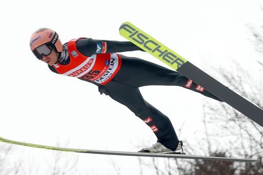 Flog in Oberstdorf zum Sieg: Stefan Kraft.