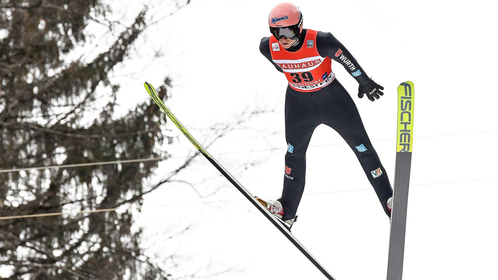 Karl Geiger: Durchwachsene Leistung in Oberstdorf.