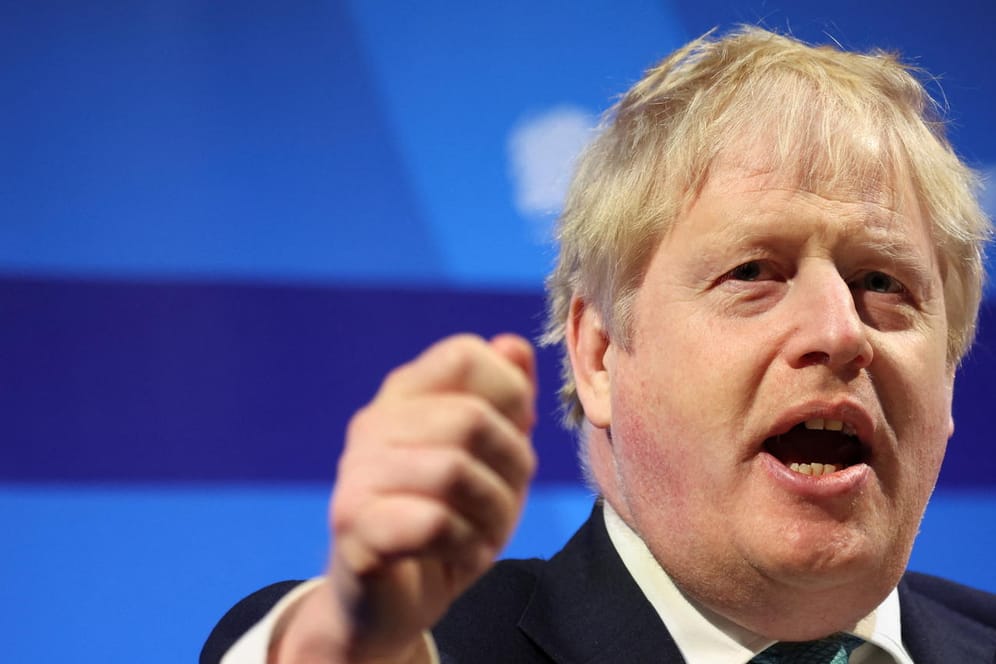 Boris Johnson: Großbritanniens Premierminister verglich den Kampf der Ukraine gegen Russland mit dem Brexit.