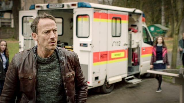 Torsten Falke (Wotan Wilke Möhring) in einer Szene des Krimis "Tatort: Tyrannenmord", der am 20.