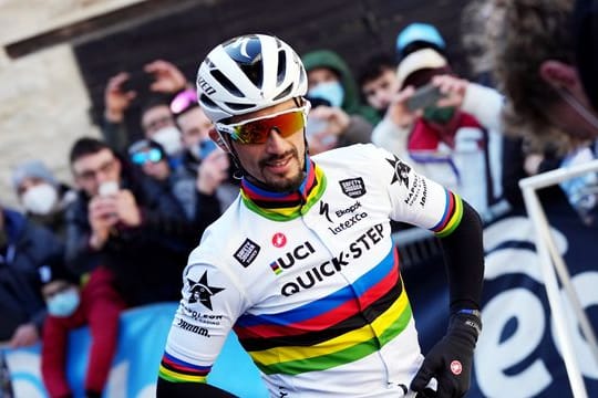 Musste für Mailand-Sanremo passen: Weltmeister Julian Alaphilippe.