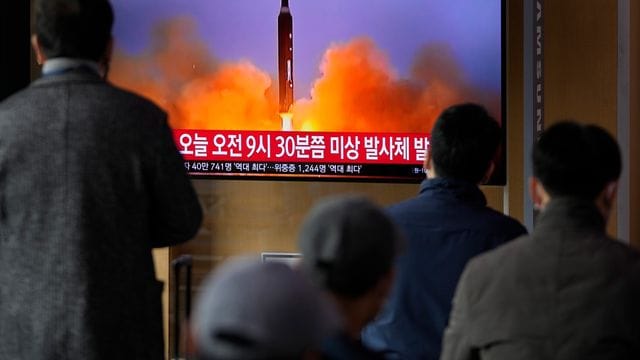 Erst am vergangenen Mittwoch hatte Nordkorea eine Rakete getestet.