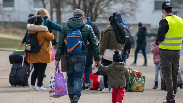 Geflüchtete des russischen Angriffskriegs
