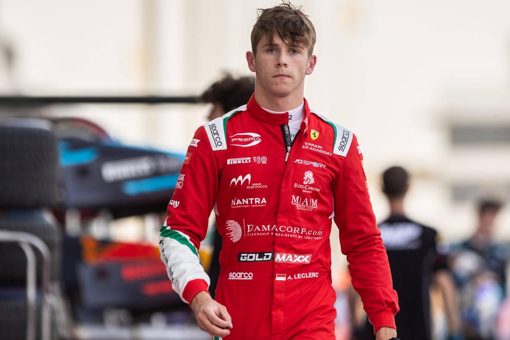 Arthur Leclerc: Der Fahrer von Prema Racing am Rande des Rennwochenendes in Bahrain.