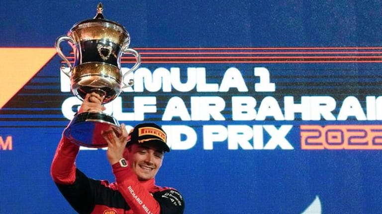 Ferrari-Pilot Charles Leclerc gewann das Formel-1-Auftakt-Rennen.