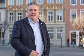 Annaberg-Buchholz' Oberbürgermeister Rolf Schmidt