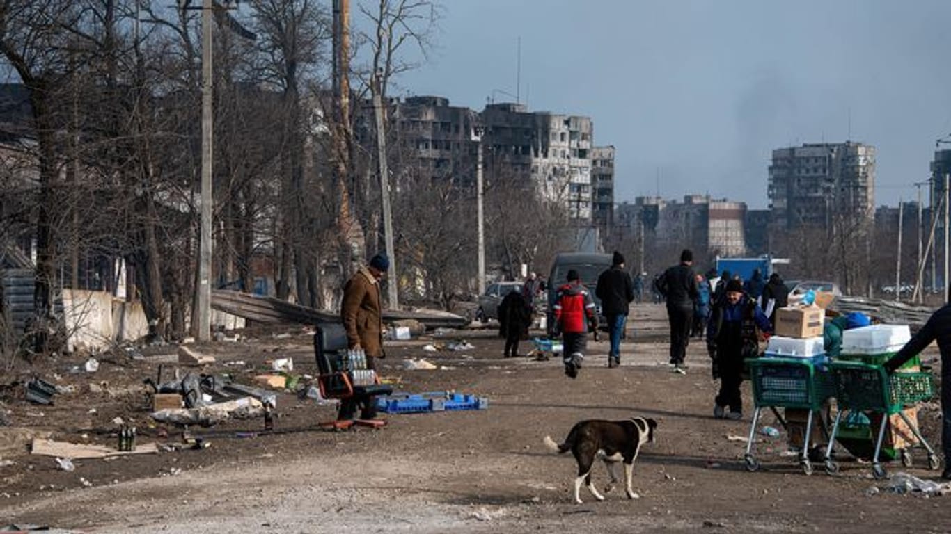 Mariupol ist Schauplatz heftiger Kämpfe.