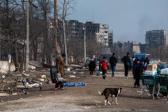 Mariupol ist Schauplatz heftiger Kämpfe.