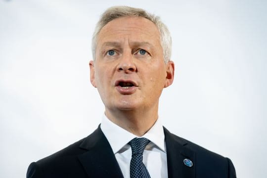 Bruno Le Maire, Frankreichs Minister für Wirtschaft und Finanzen, bei einem EU-Treffen in Berlin.