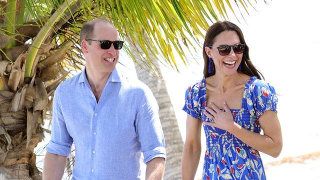 Prinz William und Herzogin Kate beim "Festival of Garifuna Culture".