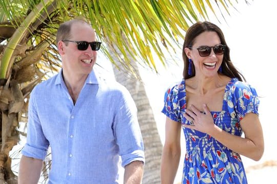 Prinz William und Herzogin Kate beim "Festival of Garifuna Culture".