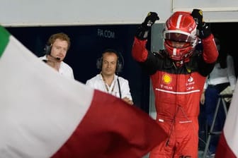 Charles Leclerc fuhr für Ferrari in Bahrain zum Sieg.