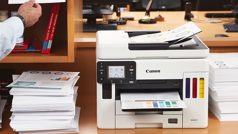 Der Multifunktionsdrucker von Canon ist das beste Modell, das die Stiftung Warenrest je getestet hat.