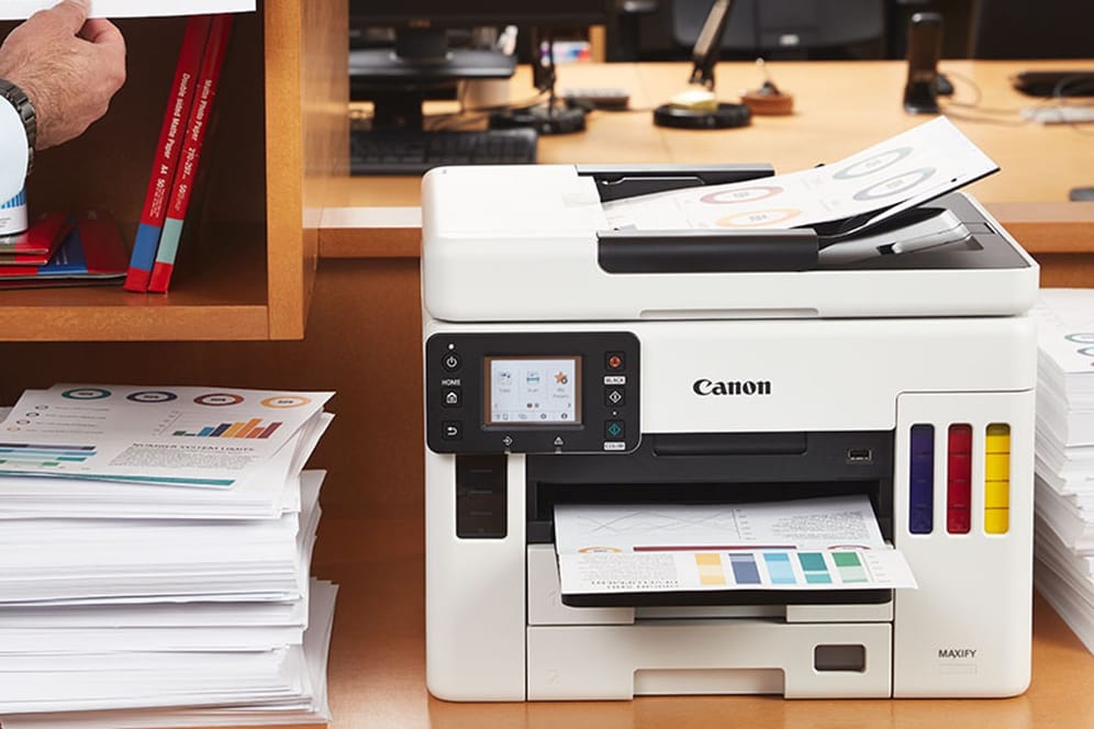 Der Multifunktionsdrucker von Canon ist das beste Modell, das die Stiftung Warenrest je getestet hat.