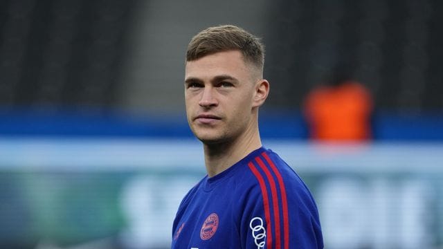 Blickt zum dritten Male Vaterfreuden entgegen: Joshua Kimmich.