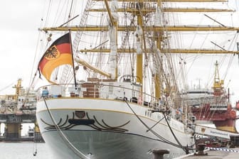 Segelschulschiff "Gorch Fock" auf Teneriffa
