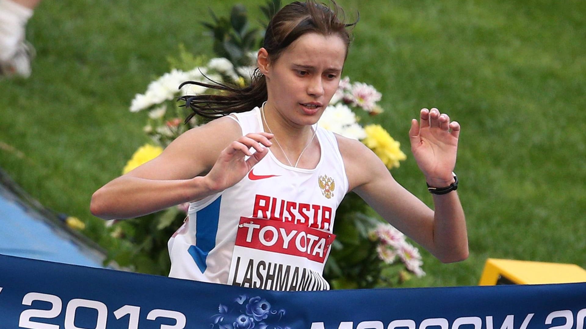 Jelena Laschmanowa: Neben dem Sieg bei der Heim-WM 2013 in Moskau wurde der russischen Geherin auch der Olympiasieg 2012 aberkannt.