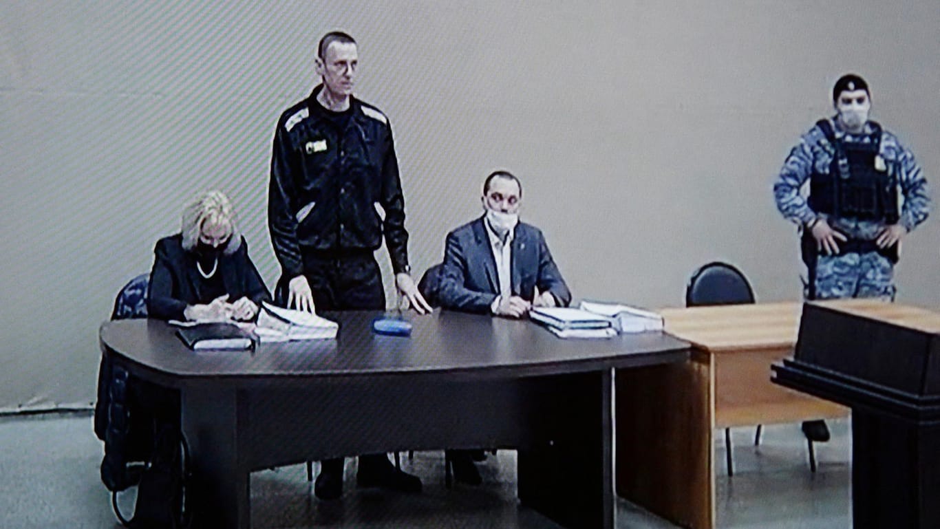 Alexej Nawalny: Am Dienstag erwartet ihn eine mögliche weitere langjährige Haftstrafe.