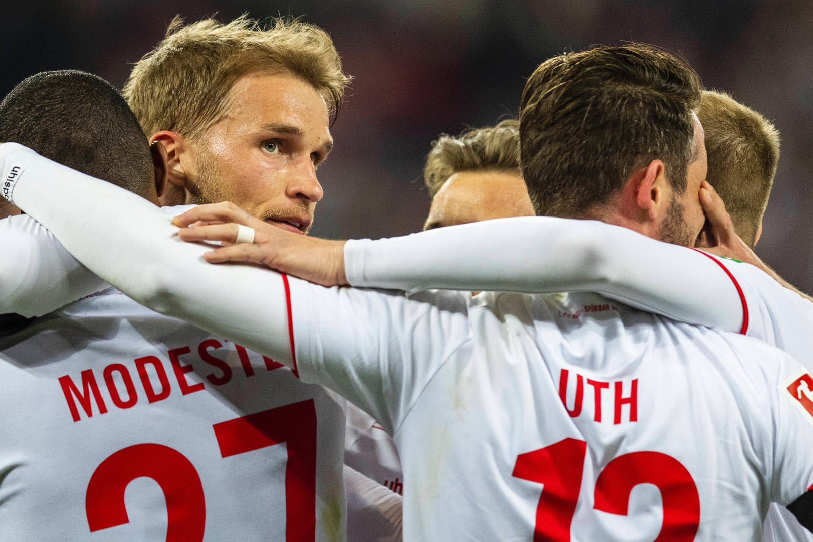 Jubel nach seinem Tor: Sebastian Andersson feierte am Wochenende beim 1. FC Köln nach einer langen, torlosen Durststrecke ein kleines Comeback.