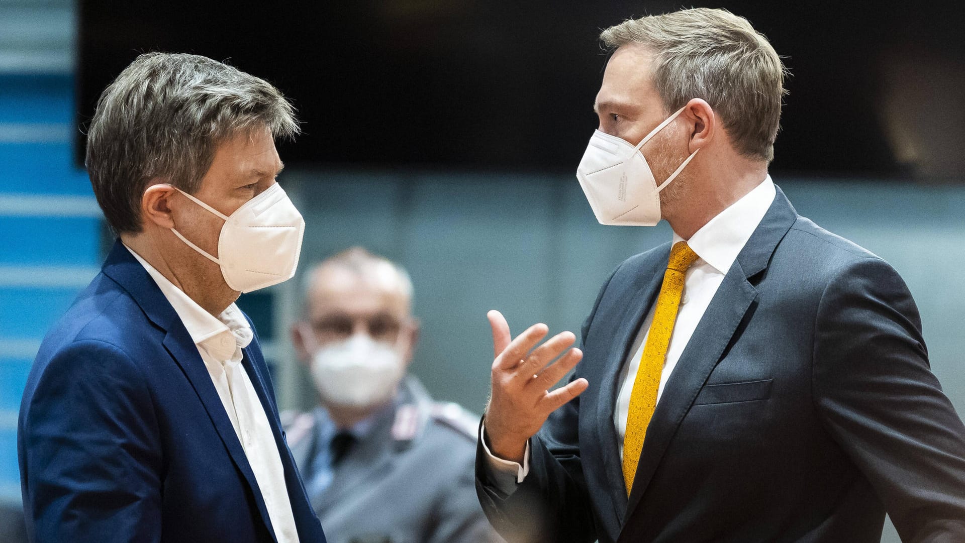 Robert Habeck und Christian Lindner (Symbolbild): Die Ampel ringt um ein Entlastungspaket.