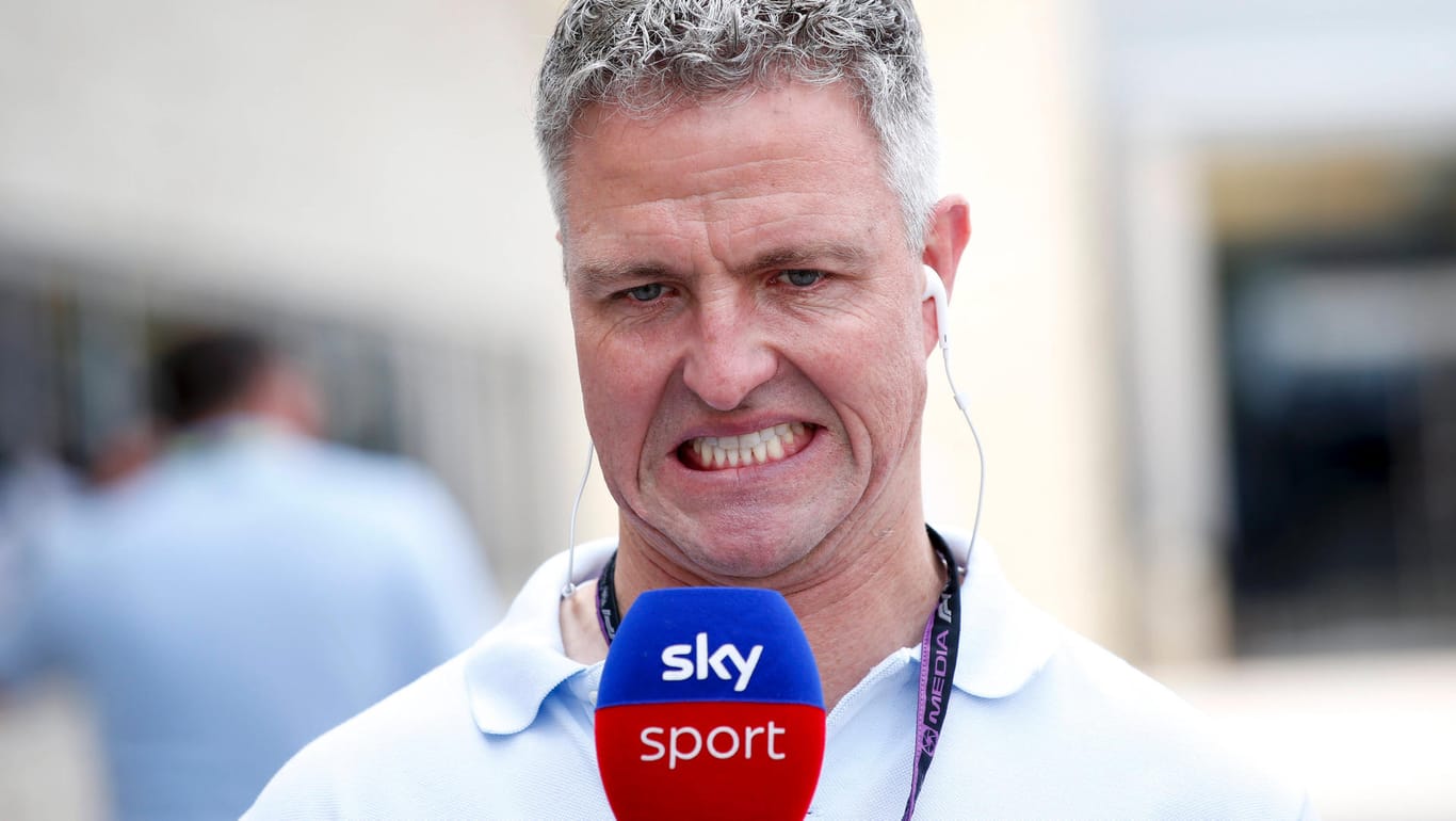 Ralf Schumacher: Der Ex-Formel-1-Fahrer arbeitet heute als TV-Experte für den Sender Sky.