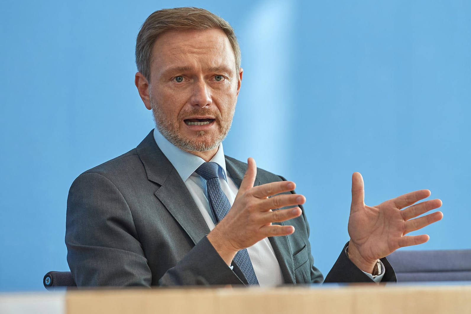 Finanzminister Christian Lindner: Er fordert ein neuen Anlauf für das Freihandelsabkommen TTIP.