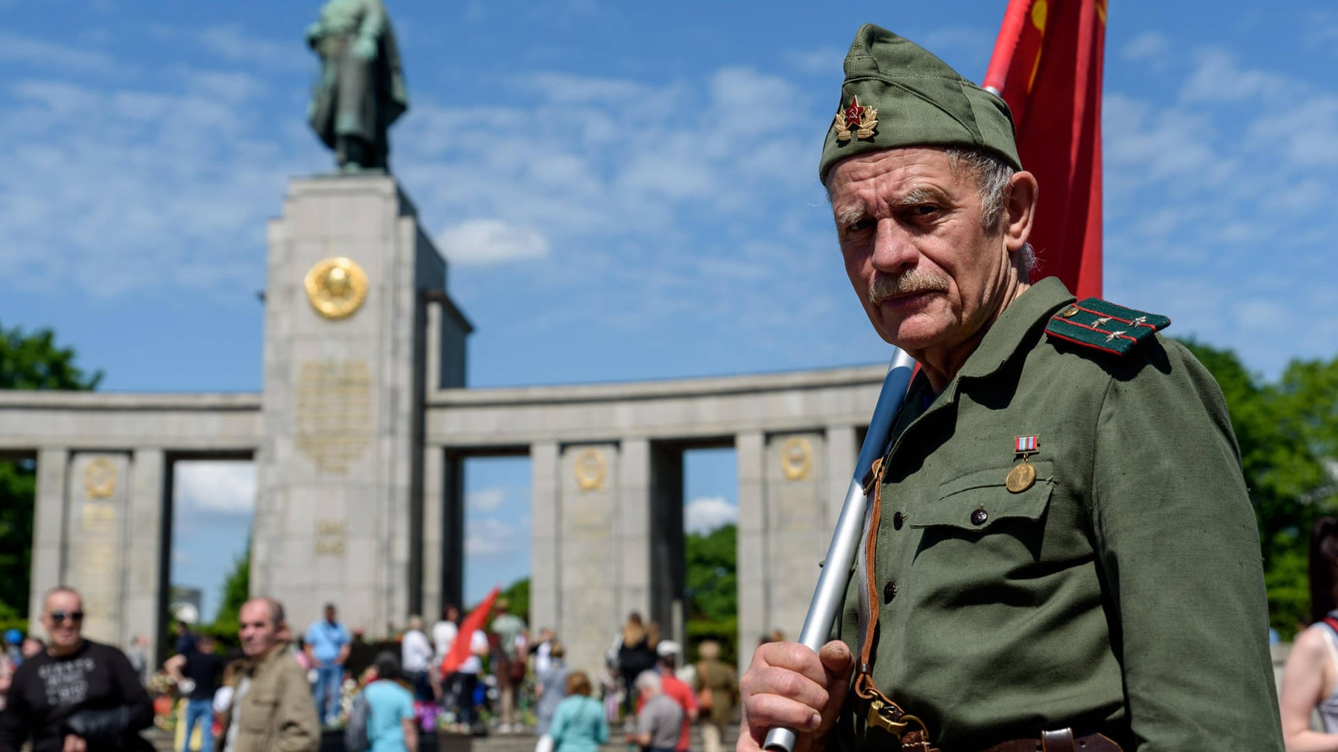 9. Mai 2021, Tag des Sieges, Berlin: Angesichts des russischen Kriegs gegen die Ukraine stellen sich Fragen zum diesjährigen Gedenken.