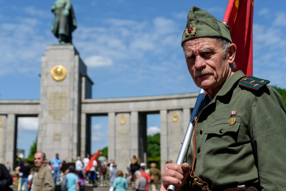 9. Mai 2021, Tag des Sieges, Berlin: Angesichts des russischen Kriegs gegen die Ukraine stellen sich Fragen zum diesjährigen Gedenken.