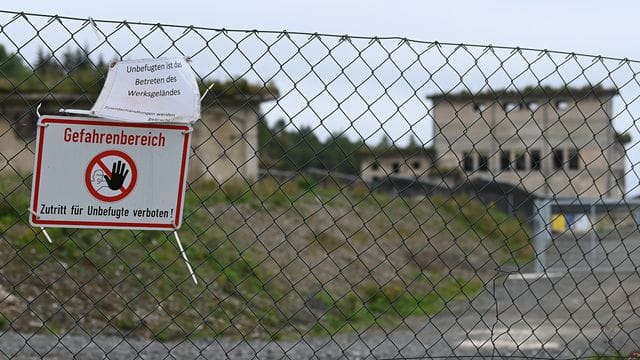 Ehemalige Sprengstoff-Fabrik